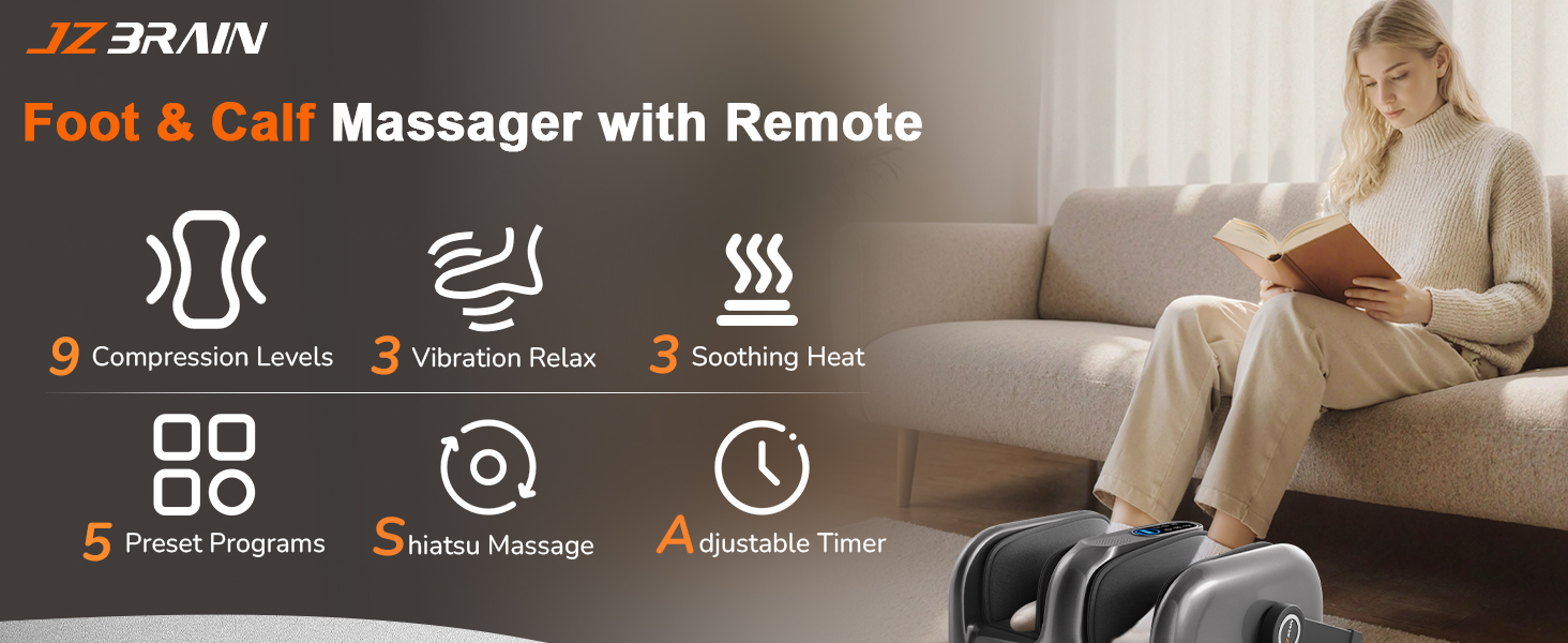 Feel the Relief, From Foot to Thigh